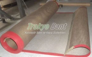 PTFE Teflon Örgü Bant yüksek ısı ortamlarında ısıya dayanıklılığa ile görev yapar