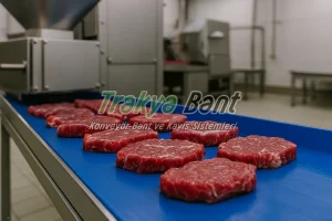 Et makinesi konveyor bandı