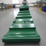 Endüstriyel kullanım için yeşil PVC konveyör bant