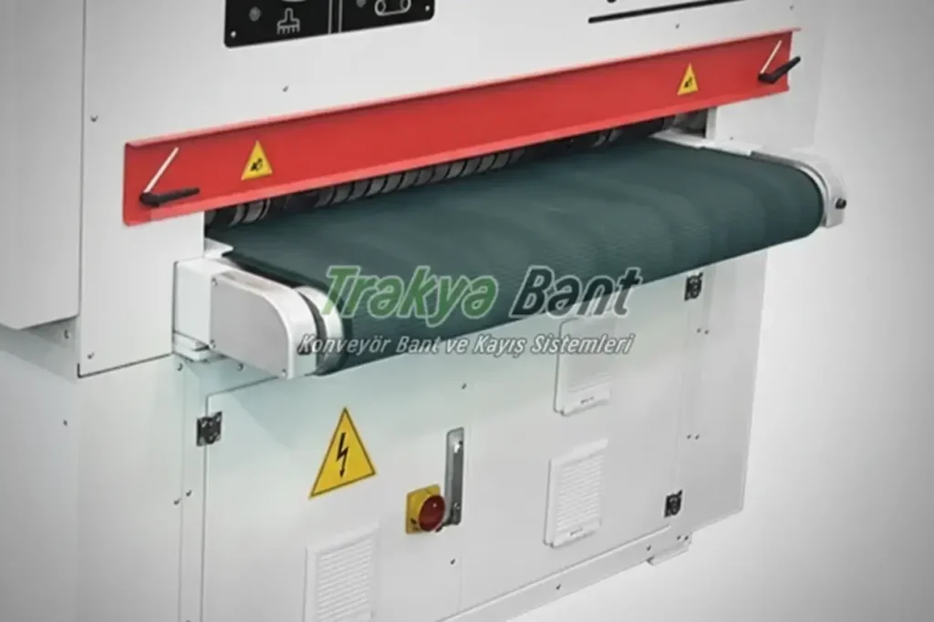 Ahşap kalibre makinası bandı