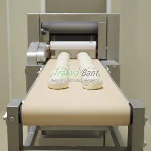 Fırın ve unlu mamul üretimi için gıda uyumlu konveyör bant