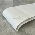 Kestart makinesi bezi konveyör bant için beyaz gıda sınıfı dokuma hamur taşıma bezi